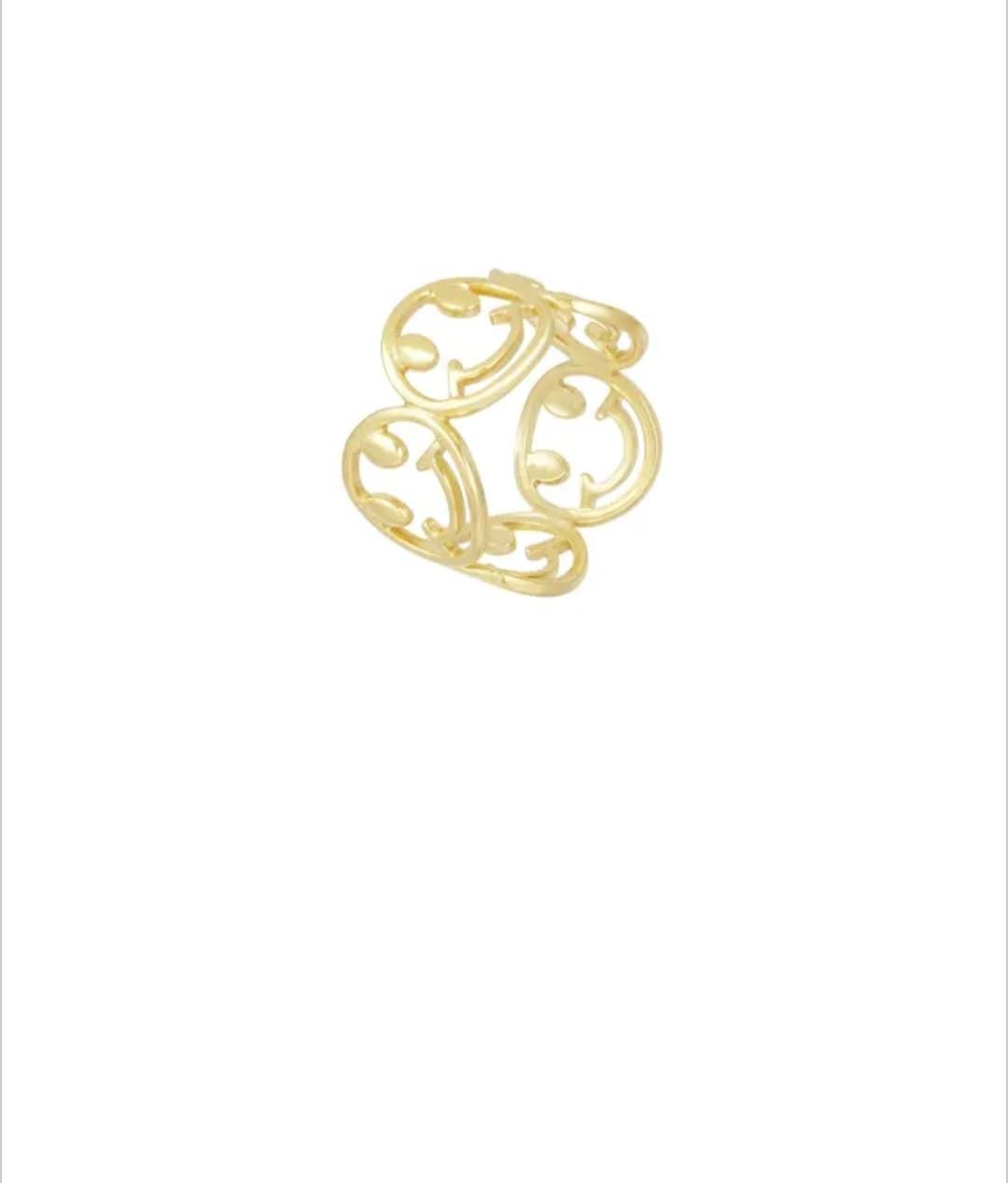 Anillo Oh Happy Day - Oro Acero Inoxidable - Imagen 3