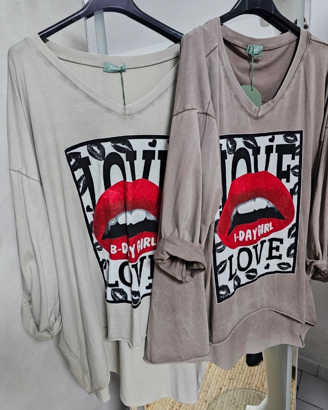 Camiseta love Girl - Imagen 1