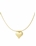 Collar De Corazón Atrevido - Oro Acero Inoxidable - Imagen 2