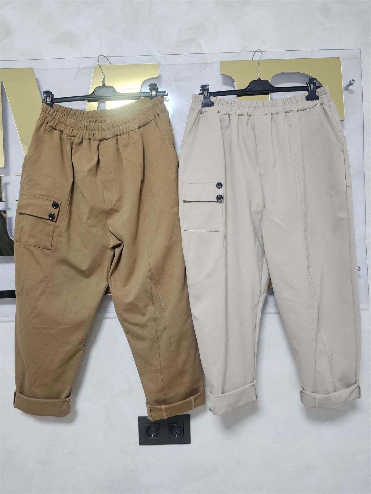 Pantalón Jogger Amplio - Imagen 1