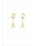 Pendientes Eiffel - Oro Acero Inoxidable - Imagen 2