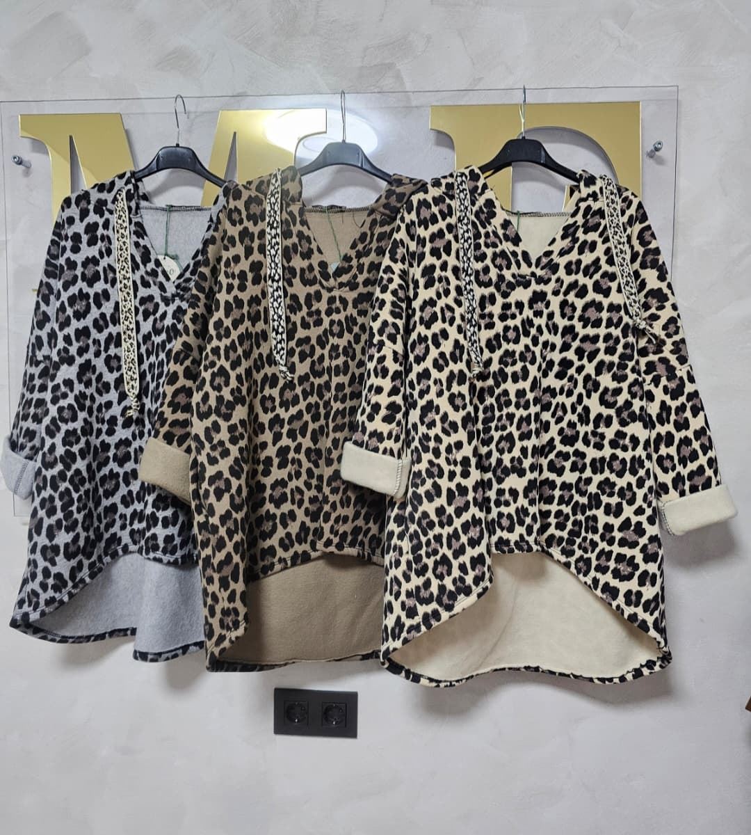 Sudadera Animal Print Con Capucha - Imagen 7