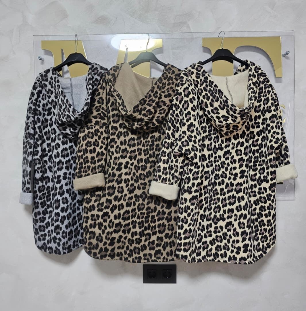 Sudadera Animal Print Con Capucha - Imagen 8