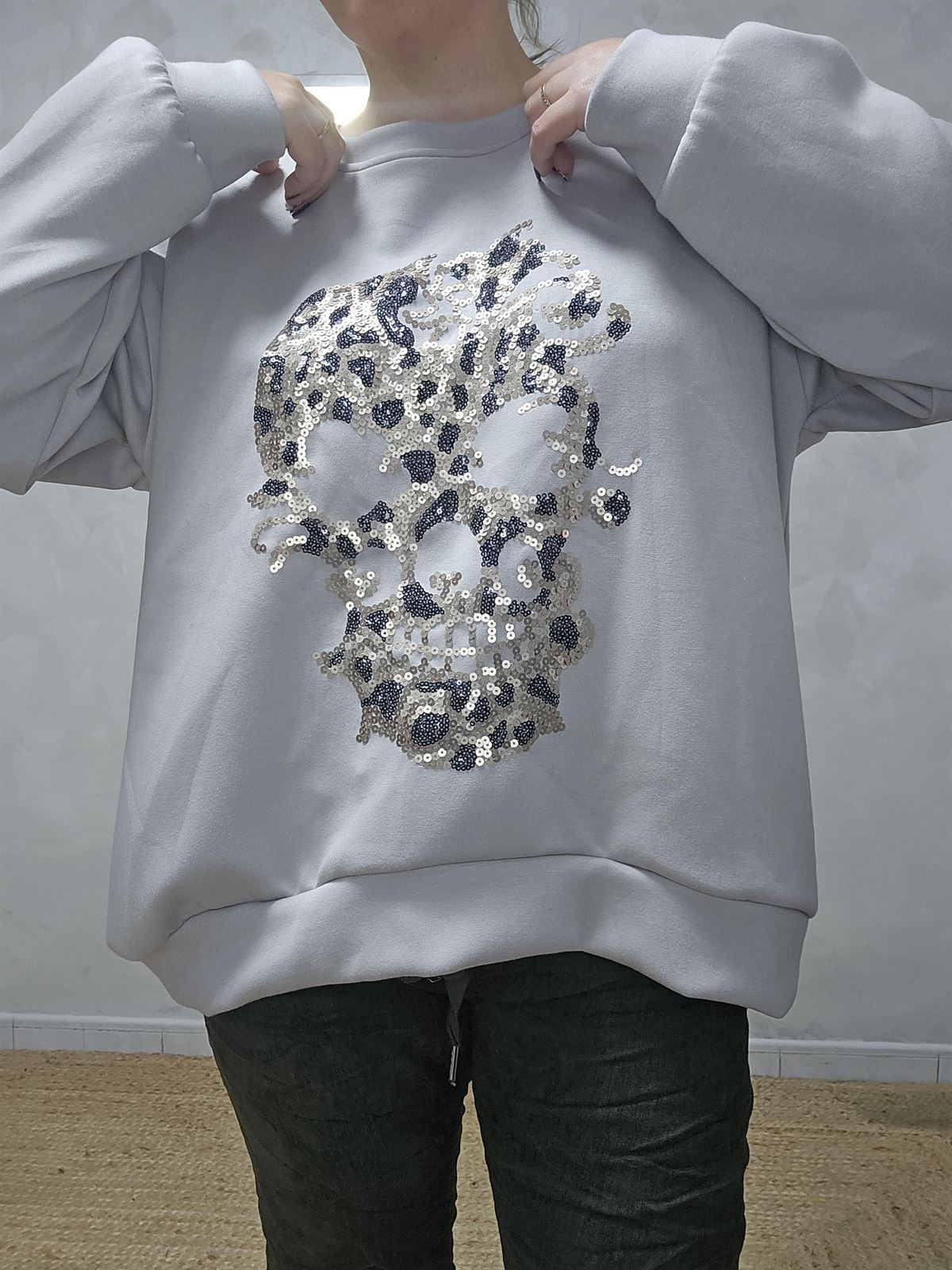 Sudadera Calavera - Imagen 2